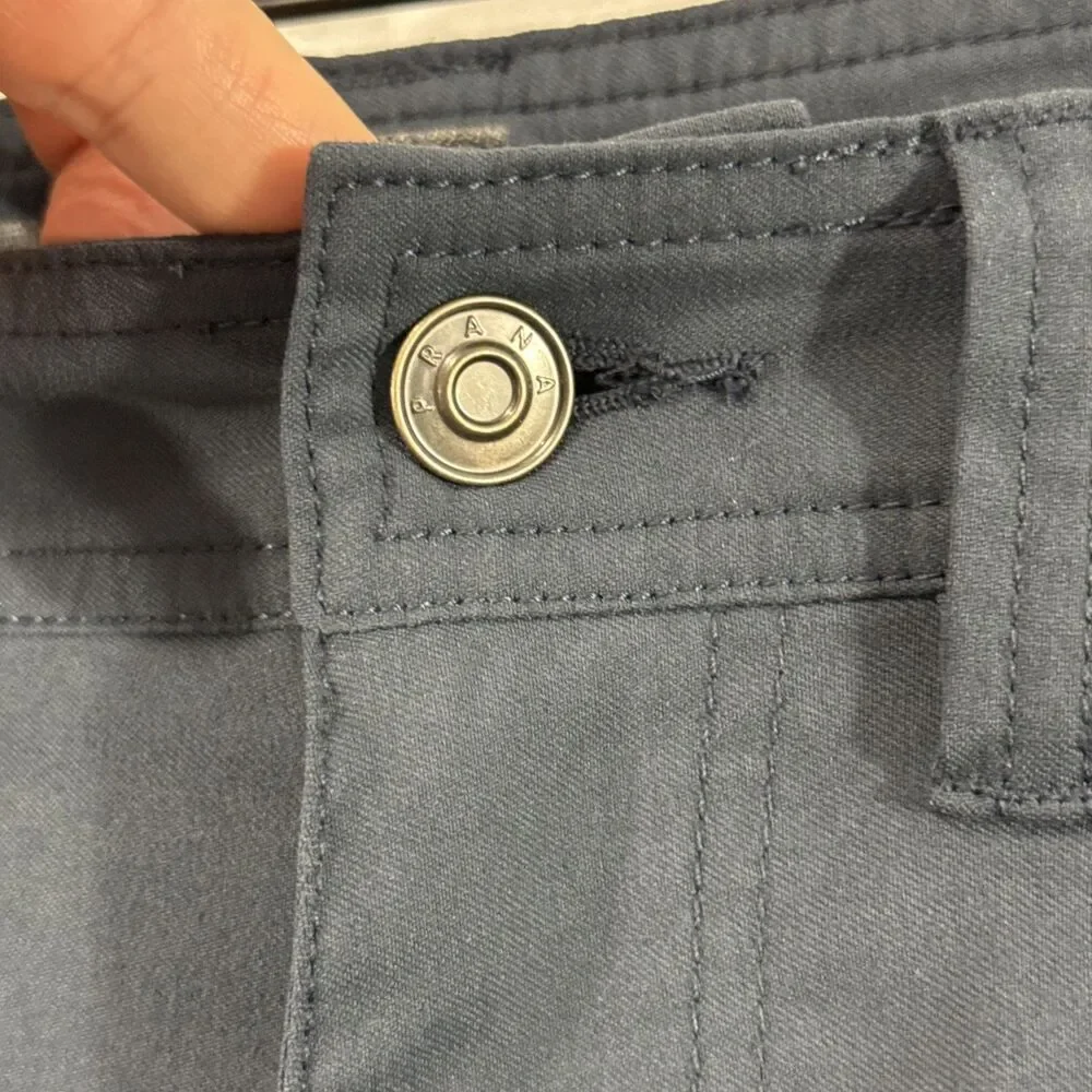 Prana Brion Blue Hiking Pants Mens Sz 30/34 Standard Fit Gorpcore Outdoor